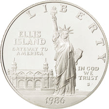 United States, 1 Dollar, 1986, San Francisco, KM #214, MS(65-70), Silver, 38.1,.