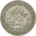 Moneda, Estados africanos ecuatoriales, 50 Francs, 1963, Paris, MBC, Cobre -