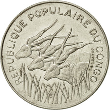 Coin, Congo Republic, 100 Francs, 1983, Paris, EF(40-45), Nickel, KM:2