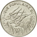 Coin, Congo Republic, 100 Francs, 1983, Paris, EF(40-45), Nickel, KM:2