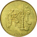 Coin, West African States, 10 Francs, 1984, Paris, EF(40-45), Aluminum-Bronze