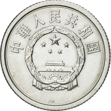 Moneta, CINA, REPUBBLICA POPOLARE, Fen, 1978, BB+, Alluminio, KM:1