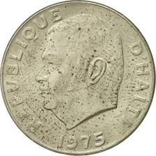 Coin, Haiti, 20 Centimes, 1975, AU(50-53), Copper-nickel, KM:100