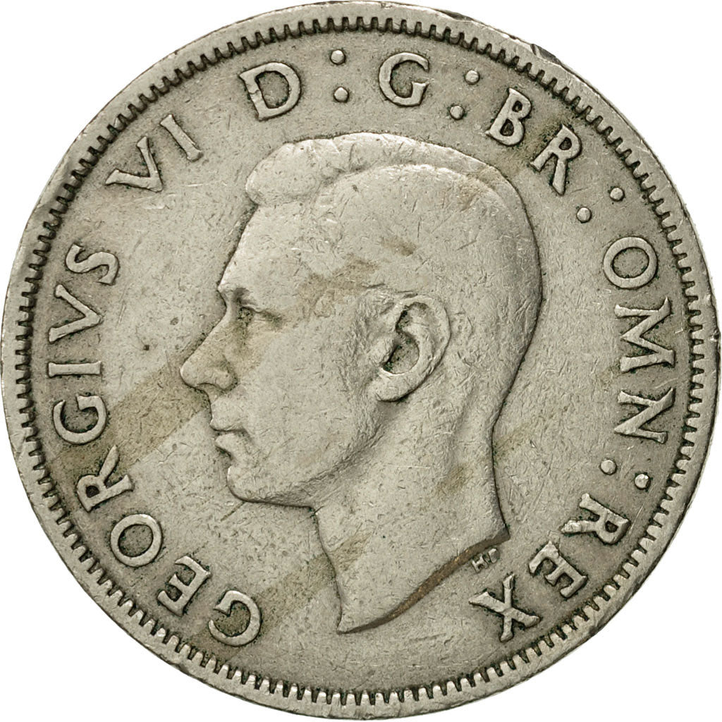 Coin, Great Britain, George VI, Florin, Two Shillings, 1947, EF(40-45)