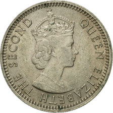 Coin, MALAYA & BRITISH BORNEO, 10 Cents, 1961, EF(40-45), Copper-nickel, KM:2