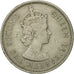 Coin, MALAYA & BRITISH BORNEO, 20 Cents, 1961, EF(40-45), Copper-nickel, KM:3