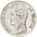 FRANCE, Charles X, Franc, 1826, Paris, KM #724.1, EF(40-45), Silver, Gadoury...