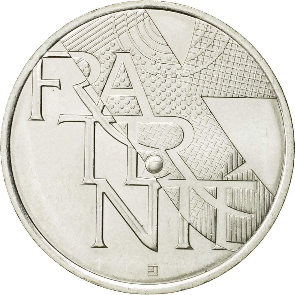 France, 5 Euro, Fraternité, 2013, MS(63), Silver