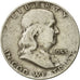 Coin, United States, Franklin Half Dollar, Half Dollar, 1953, U.S. Mint, Denver