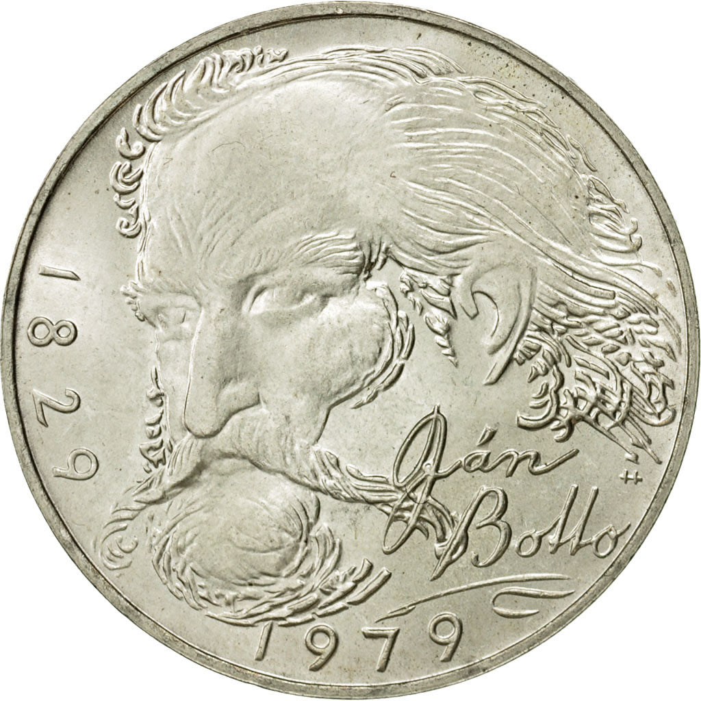 Coin, Czechoslovakia, 100 Korun, 1979, MS(63), Silver, KM:99