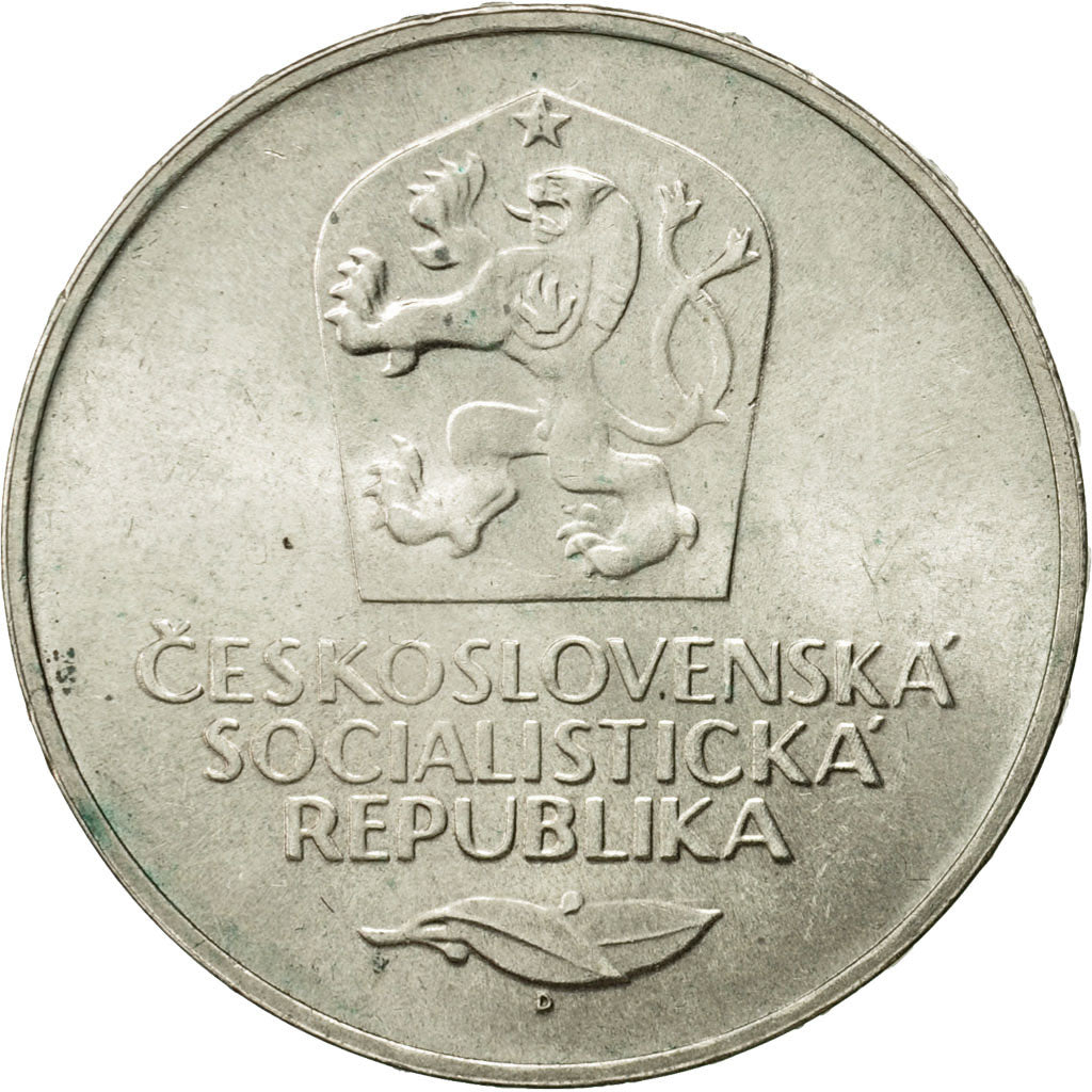 Coin, Czechoslovakia, 50 Korun, 1973, MS(60-62), Silver, KM:78