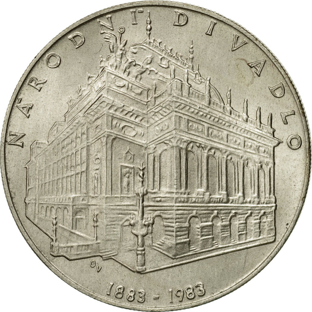 Coin, Czechoslovakia, 100 Korun, 1983, MS(63), Silver, KM:111