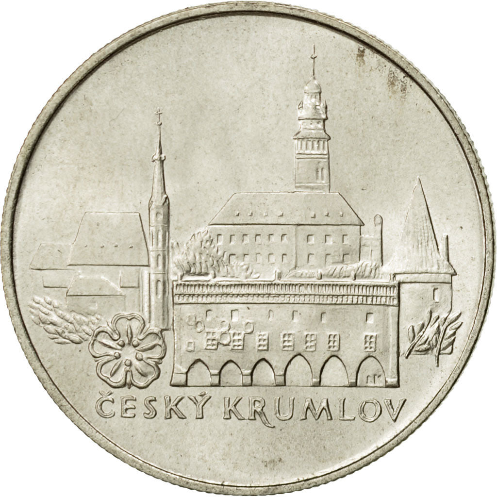 Coin, Czechoslovakia, 50 Korun, 1986, MS(63), Silver, KM:126