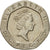 Moneta, Wielka Brytania, Elizabeth II, 20 Pence, 1993, EF(40-45), Miedź-Nikiel