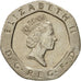 Moneda, Gran Bretaña, Elizabeth II, 20 Pence, 1993, MBC, Cobre - níquel