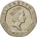 Moneda, Gran Bretaña, Elizabeth II, 20 Pence, 1993, MBC, Cobre - níquel