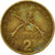Coin, Greece, 2 Drachmai, 1976, VF(30-35), Nickel-brass, KM:117
