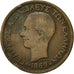 Moneta, Grecja, George I, 10 Lepta, 1869, Strassburg, VF(20-25), Miedź, KM:43