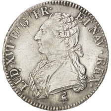 France, Louis XVI, Ecu aux branches d'olivier 1789 A, KM 564.1