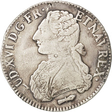 France, Louis XVI, Écu aux branches d'olivier 1789 Q (Perpignan), KM 564.13