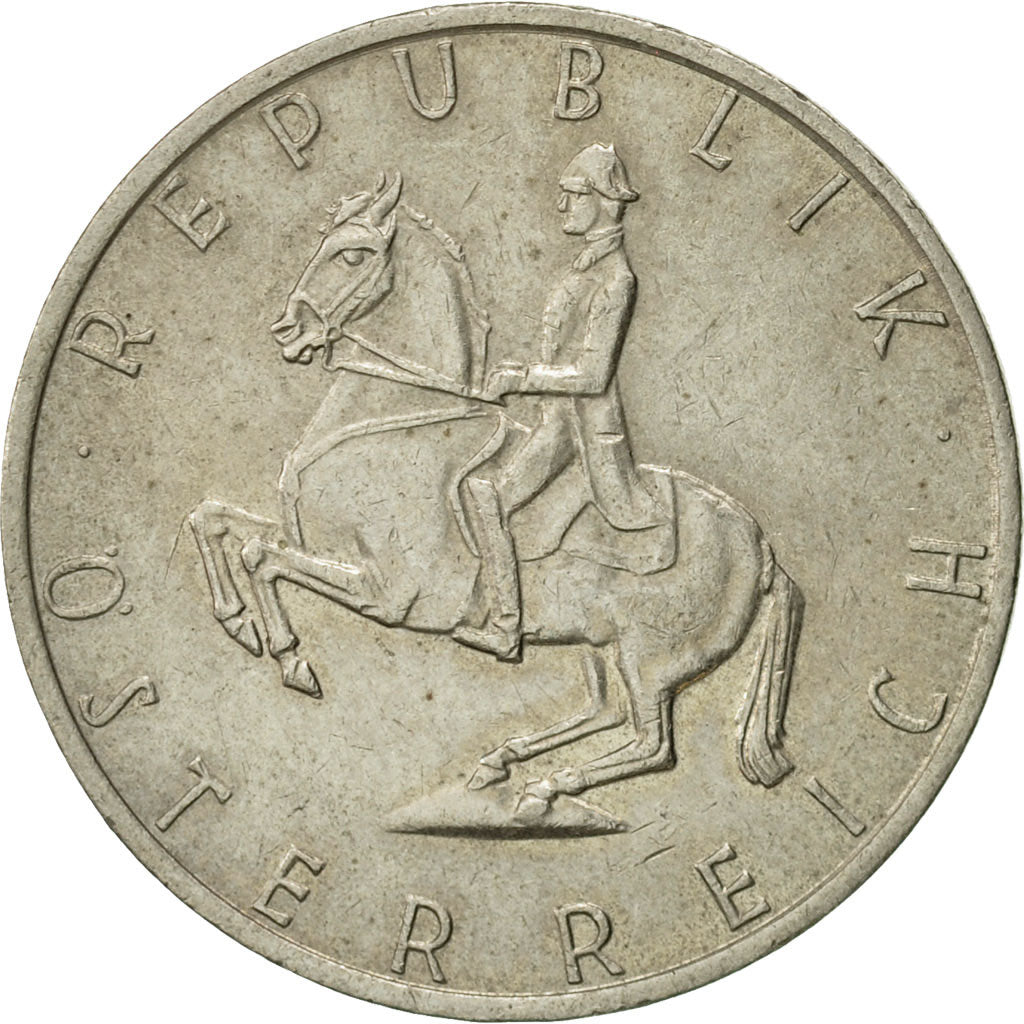 Coin, Austria, 5 Schilling, 1986, EF(40-45), Copper-nickel, KM:2889a