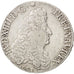 Coin, France, Louis XIV, Écu aux 8 L, Ecu, 1692, Riom, EF(40-45), Silver