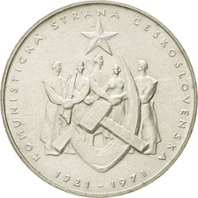Coin, Czechoslovakia, 50 Korun, 1971, MS(63), Silver, KM:71