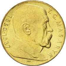 Coin, Czechoslovakia, 10 Korun, 1990, AU(55-58), Nickel-Bronze, KM:139.2