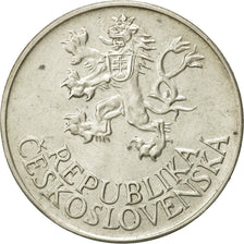 Coin, Czechoslovakia, 25 Korun, 1955, MS(60-62), Silver, KM:43
