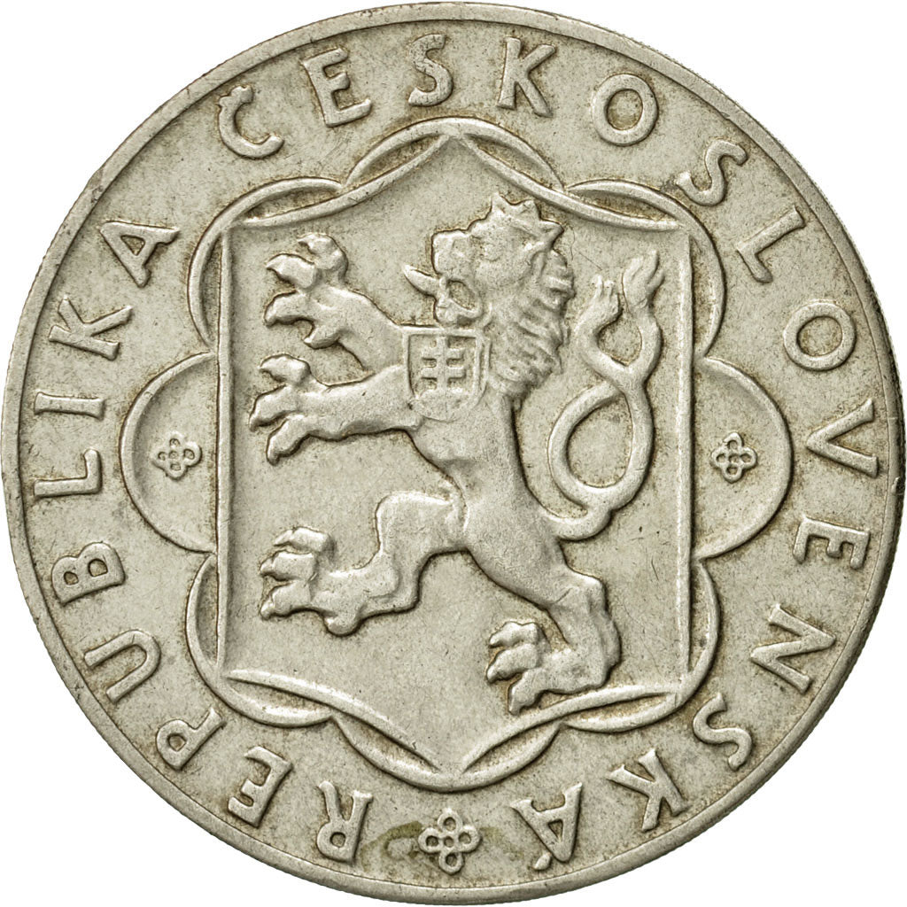 Monnaie, Tchécoslovaquie, 25 Korun, 1954, TTB, Argent, KM:41