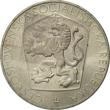 Coin, Czechoslovakia, 25 Korun, 1965, MS(63), Silver, KM:59