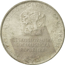 Coin, Czechoslovakia, 25 Korun, 1968, AU(55-58), Silver, KM:64