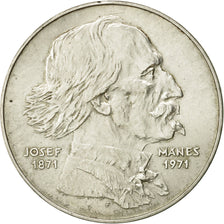 Coin, Czechoslovakia, 100 Korun, 1971, AU(55-58), Silver, KM:73