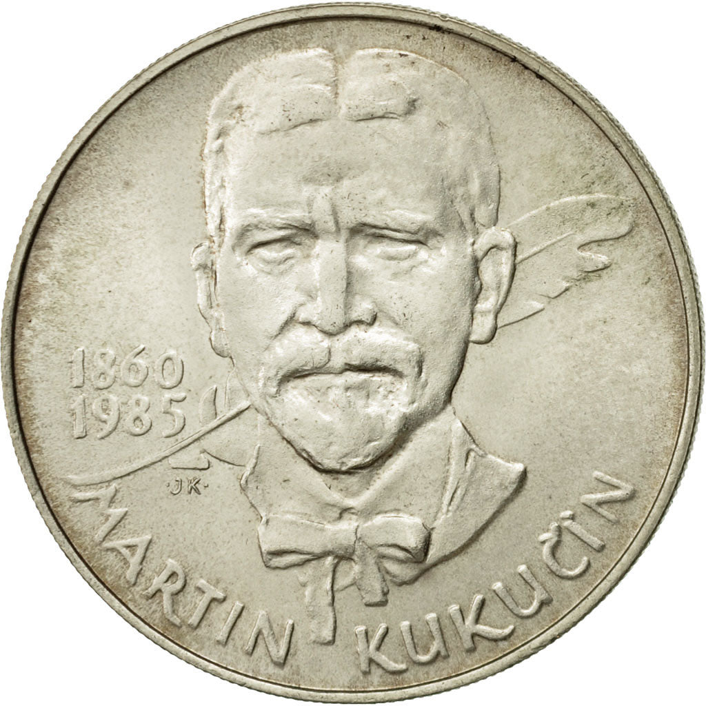 Coin, Czechoslovakia, 100 Korun, 1985, MS(63), Silver, KM:118