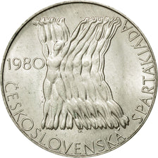 Coin, Czechoslovakia, 100 Korun, 1980, MS(63), Silver, KM:101