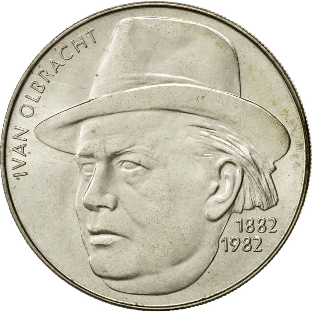 Coin, Czechoslovakia, 100 Korun, 1982, MS(63), Silver, KM:106