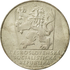 Coin, Czechoslovakia, 25 Korun, 1970, AU(55-58), Silver, KM:69