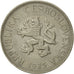 Coin, Czechoslovakia, 5 Korun, 1925, EF(40-45), Copper-nickel, KM:10