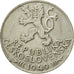 Coin, Czechoslovakia, 100 Korun, 1949, AU(55-58), Silver, KM:29