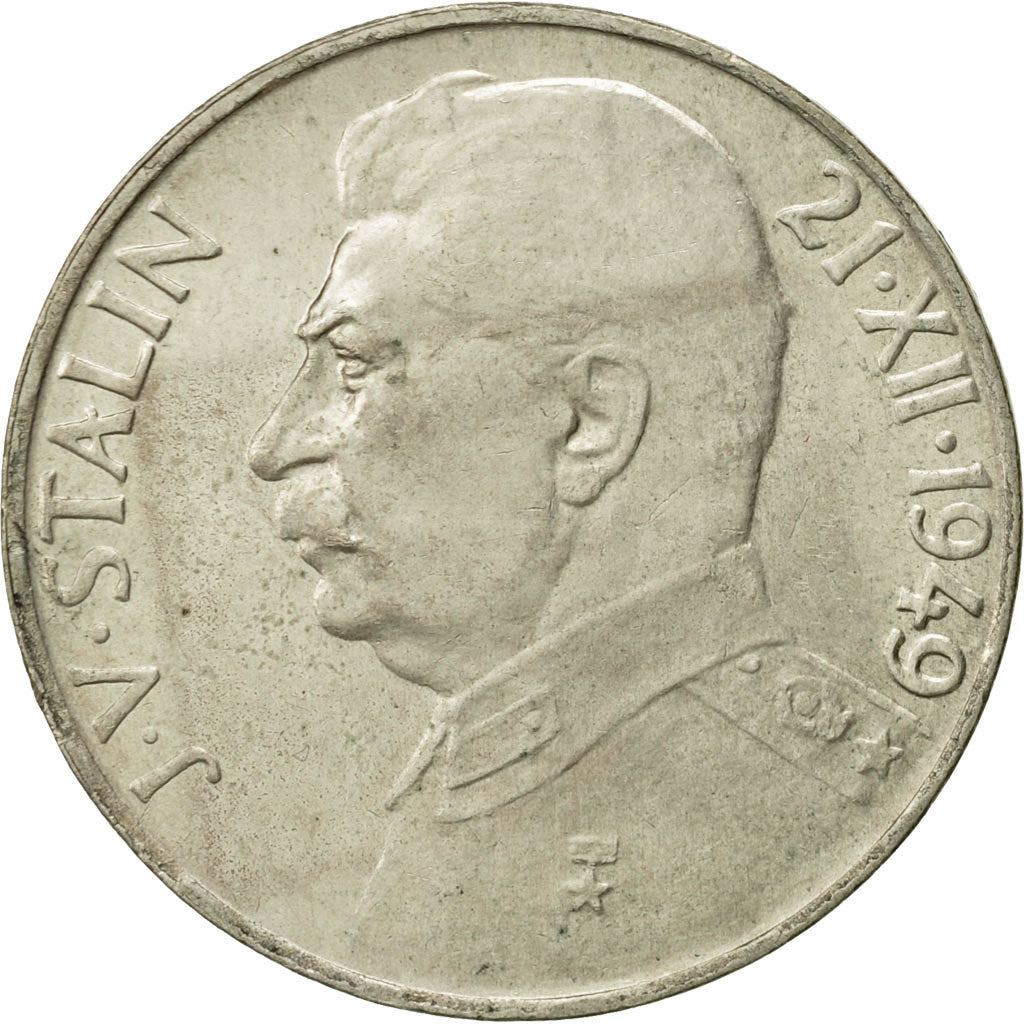 Coin, Czechoslovakia, 100 Korun, 1949, MS(60-62), Silver, KM:30