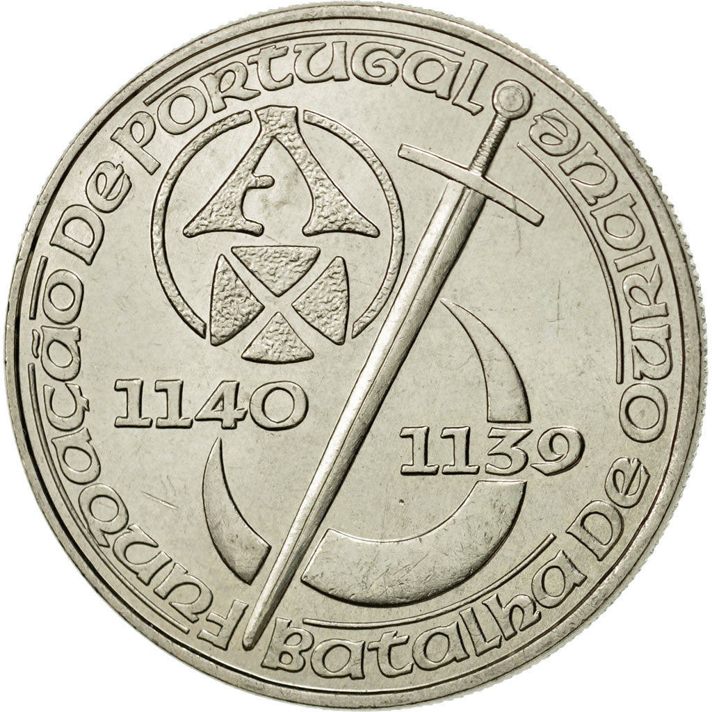 Coin, Portugal, 250 Escudos, 1989, MS(63), Copper-nickel, KM:650