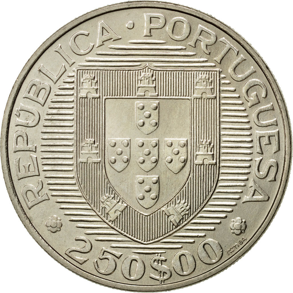 Monnaie, Portugal, 250 Escudos, 1984, Lisbonne, SPL, Copper-nickel, KM:626