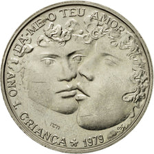 Coin, Portugal, 25 Escudos, 1979, MS(63), Copper-nickel, KM:609