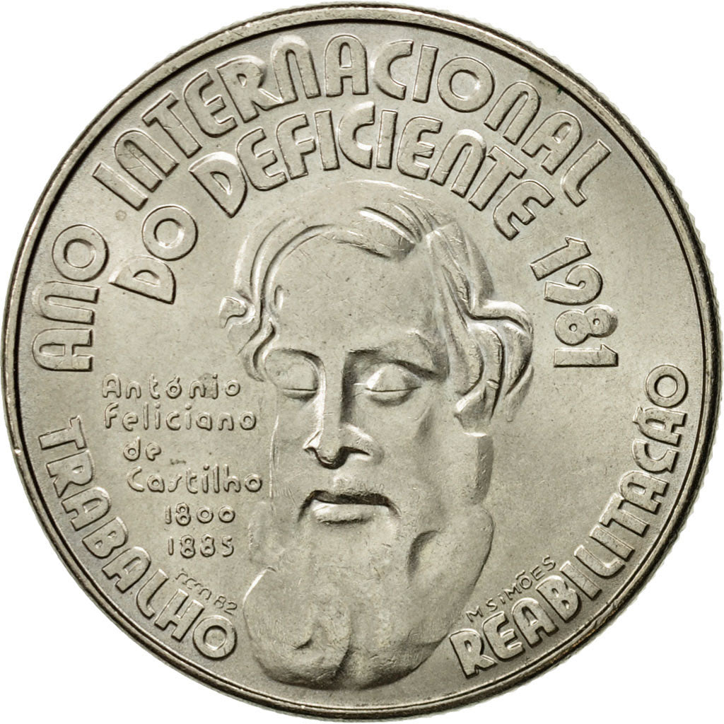 Coin, Portugal, 25 Escudos, 1984, MS(63), Copper-nickel, KM:624