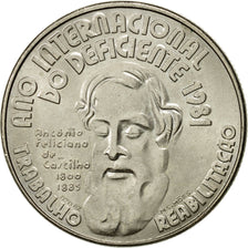 Coin, Portugal, 25 Escudos, 1984, MS(63), Copper-nickel, KM:624