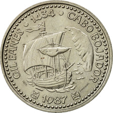 Coin, Portugal, 100 Escudos, 1987, MS(63), Copper-nickel, KM:639