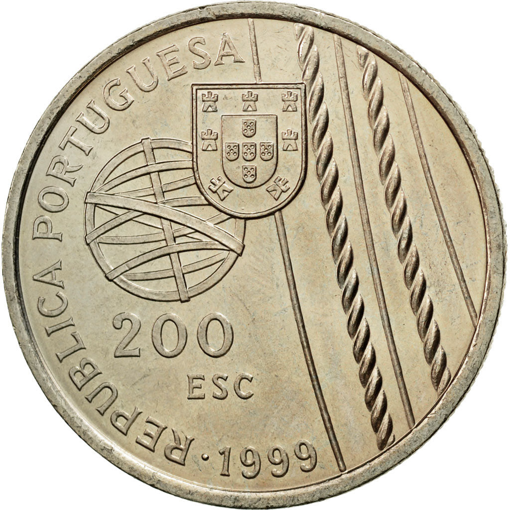 Moneta, Portogallo, 200 Escudos, 1999, Lisbon, SPL, Rame-nichel, KM:716