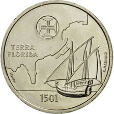 Coin, Portugal, 200 Escudos, 2000, Lisbon, MS(63), Copper-nickel, KM:730