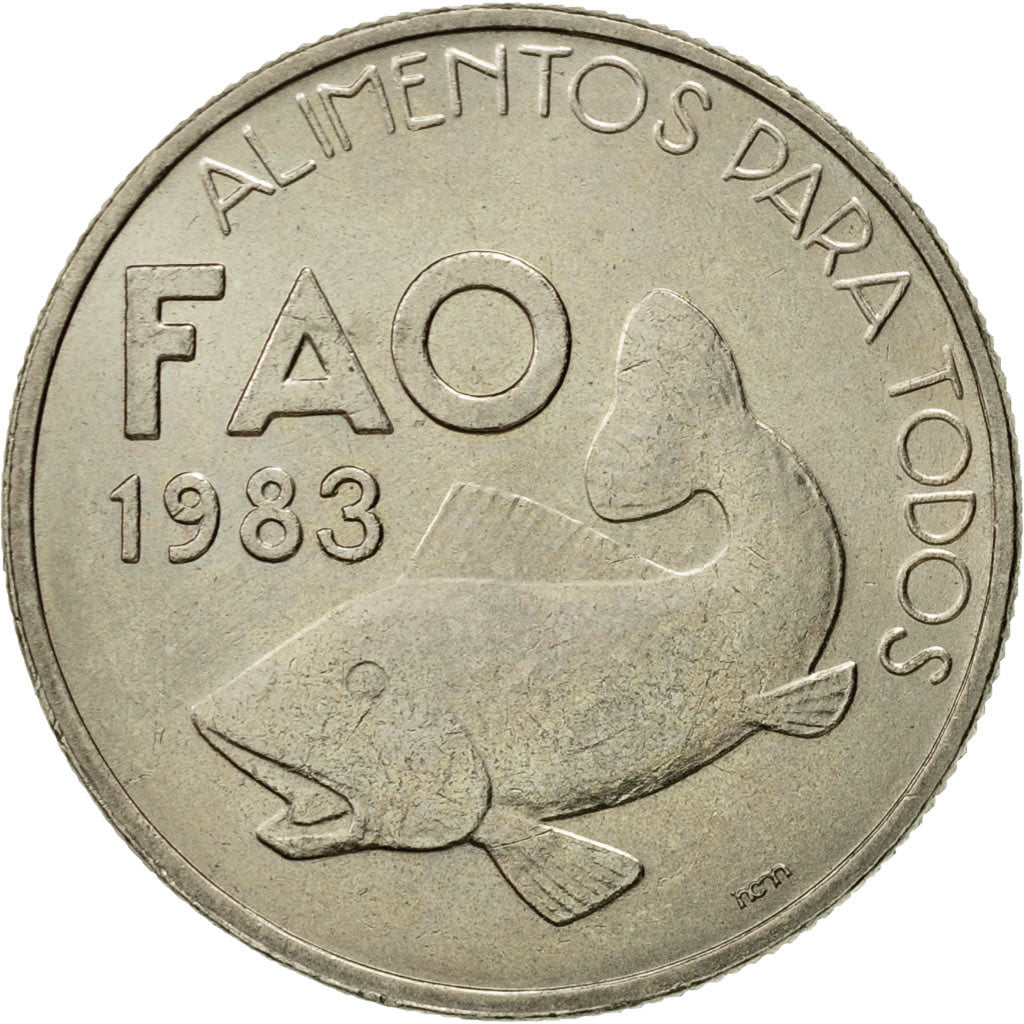Monnaie, Portugal, 25 Escudos, 1983, SUP+, Copper-nickel, KM:619