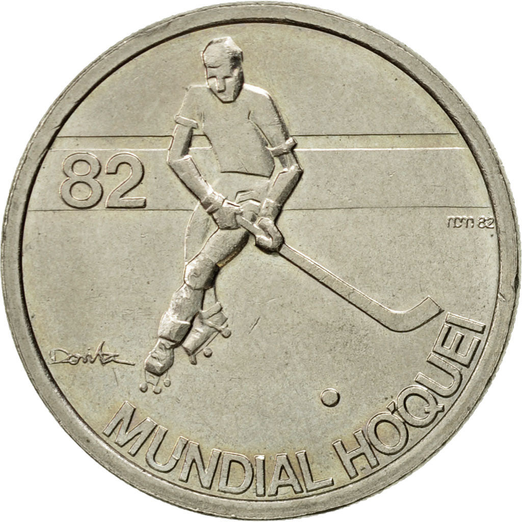 Coin, Portugal, 5 Escudos, 1983, MS(63), Copper-nickel, KM:615
